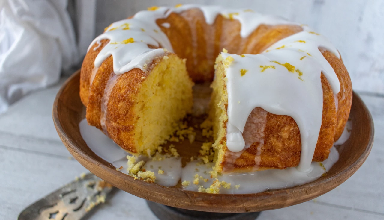 Bolo de limão de liquidificador